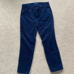 Talbots blue straight cords